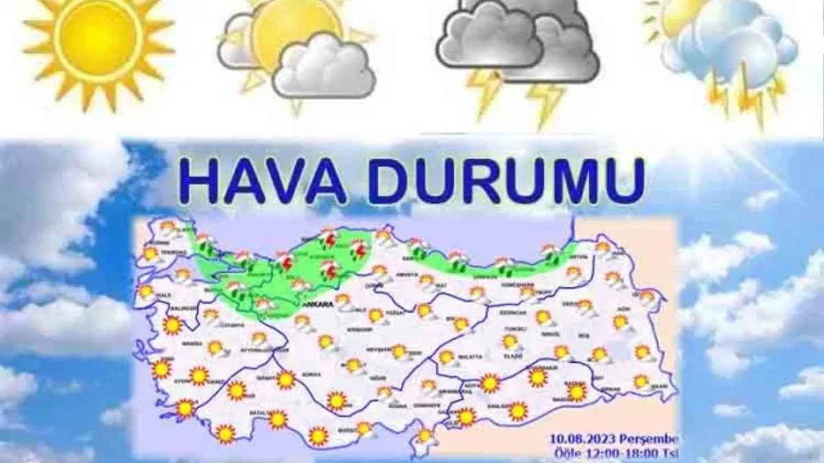 Yurtta bugün hava nasıl olacak?