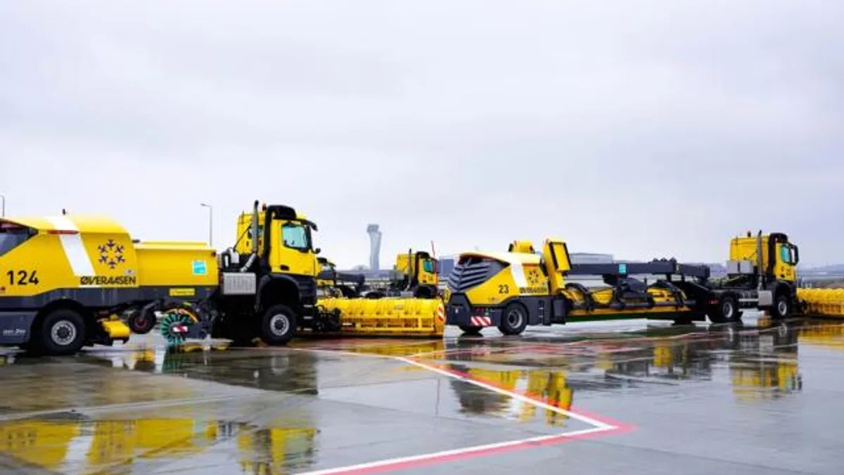 İGA İstanbul Havalimanı’ndan Kar Mesaisi