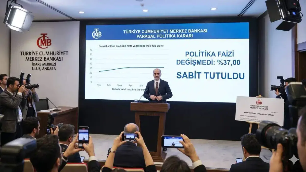 Merkez faizi sabit tuttu! Sıkı duruş sürecek