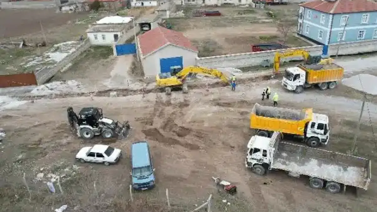Konya'da altyapı yatırımları hız kesmiyor