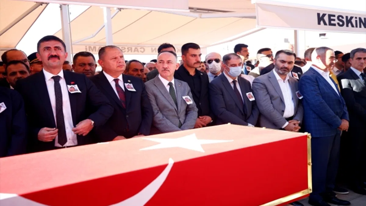 Şehit Mert Otal, memleketi Kırıkkale'de son yolculuğuna uğurlandı