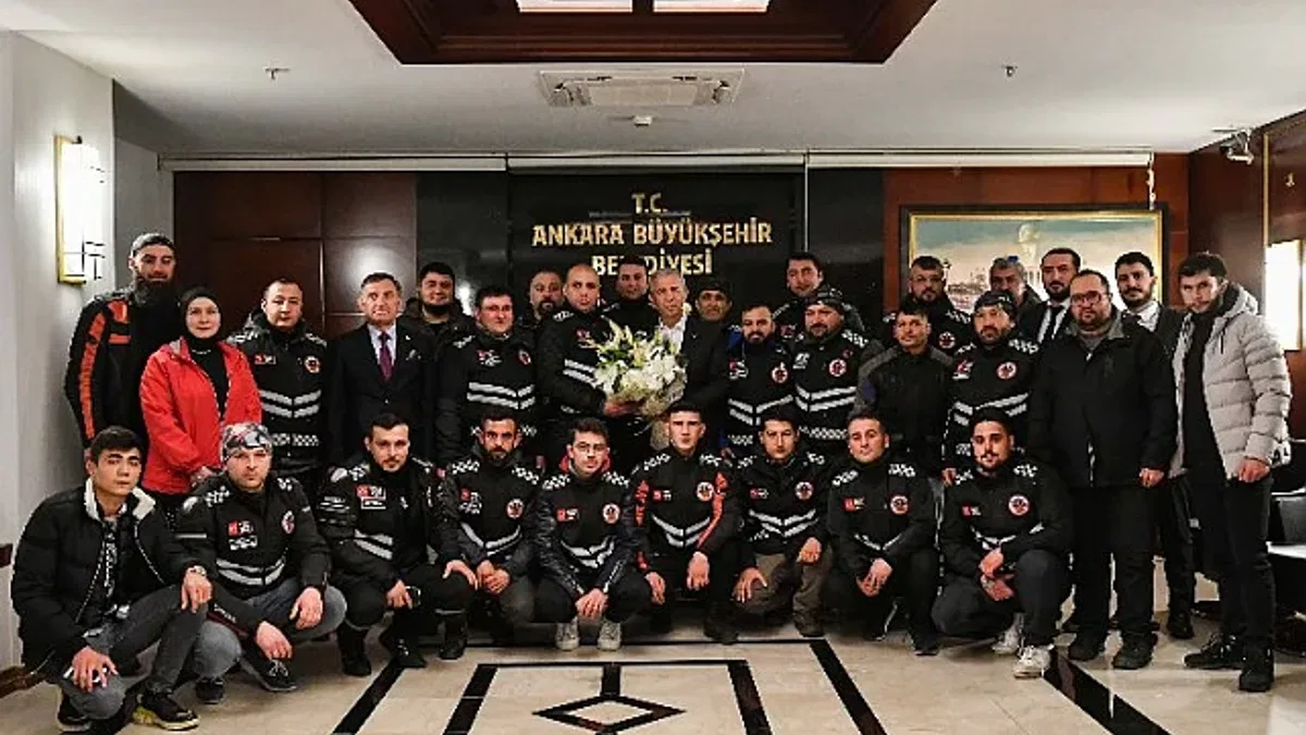 Motokuryelerden Yavaş'a teşekkür