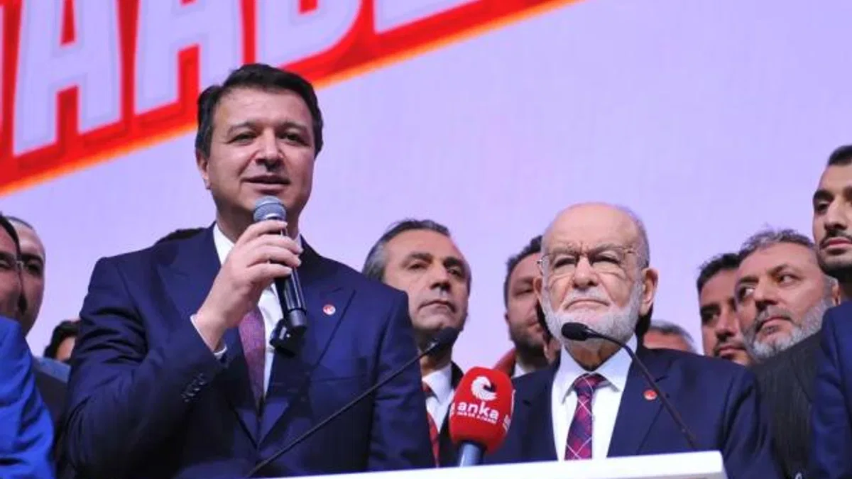Saadet'e yeni kan... Yeni Genel Başkan Mahmut Arıkan oldu