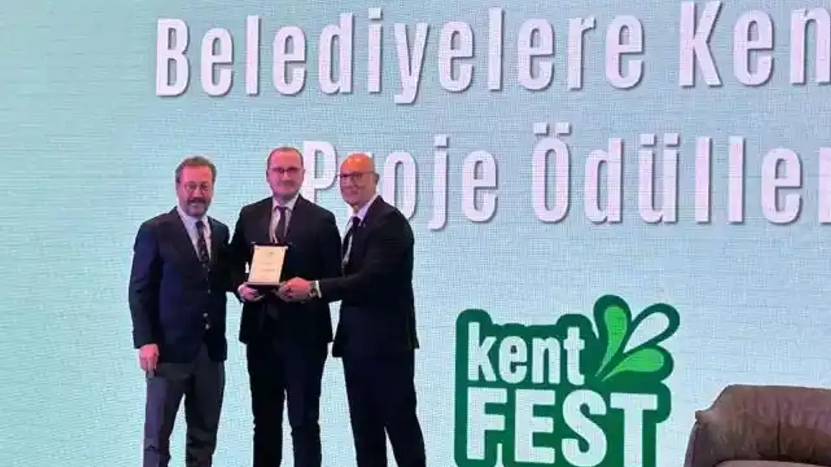 Kayseri Büyükşehir Belediyesi'ne "En İyi Tarihi Alan Dönüşümü" Ödülü