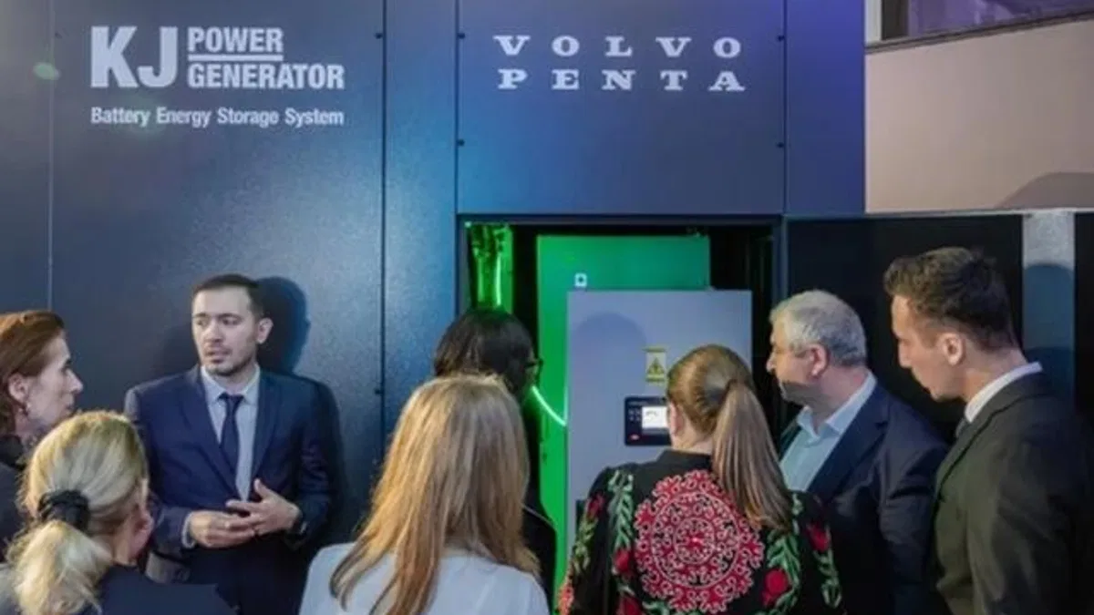 KJ PowerGenerator ve Volvo Penta'dan 540 kWh'lik yeşil enerji devrimi