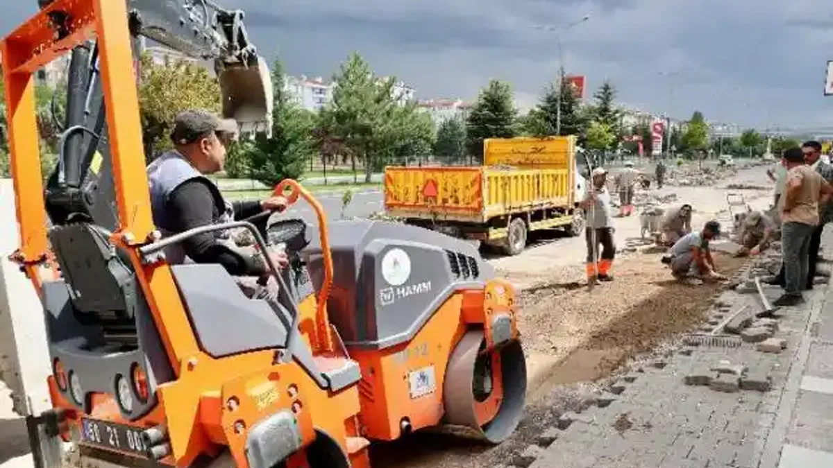 Nevşehir'de belediye ekiplerinden yoğun mesai