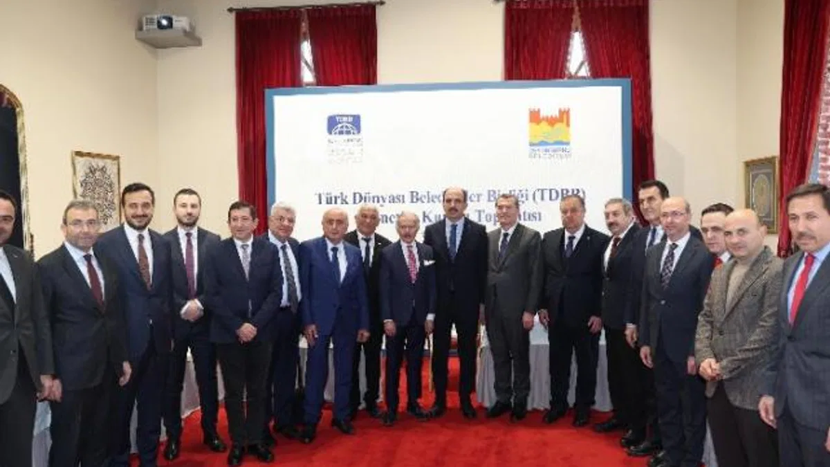 Türk Dünyası Belediyeler Birliği İstanbul'da toplandı