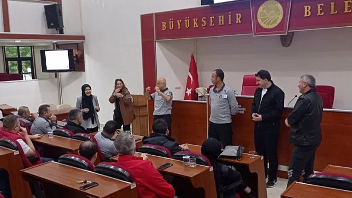 Sakarya'da kurum içi eğitimler devam ediyor