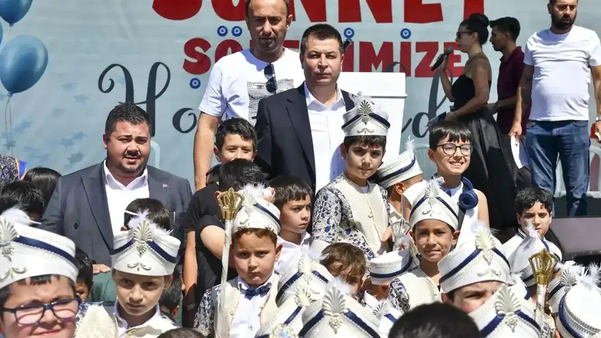Ankara’da bin çocuk için sünnet şöleni