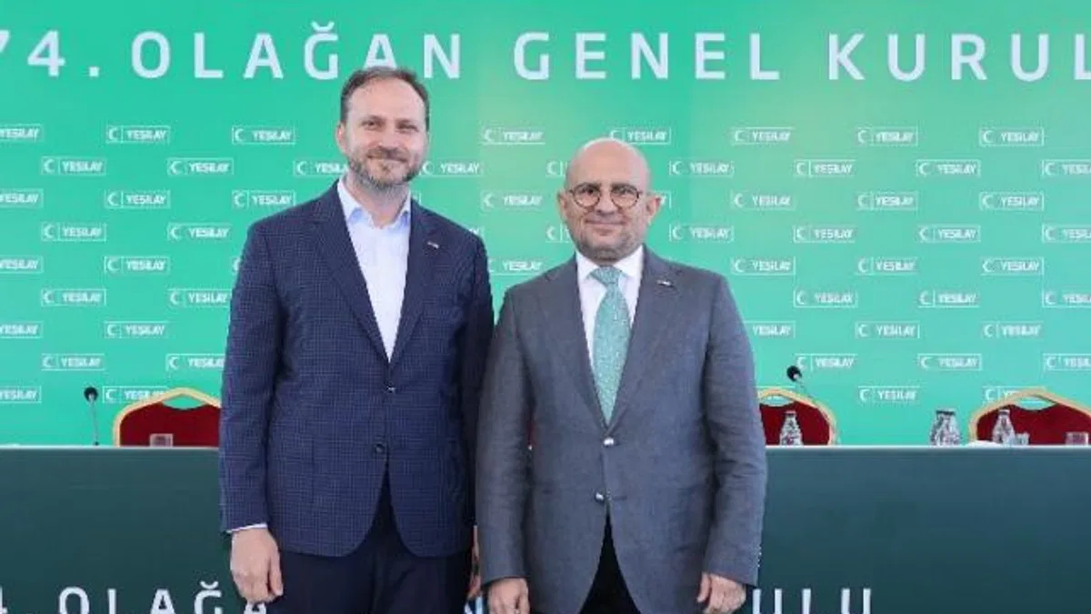 Yeşilay'da 'Dinç' yönetim