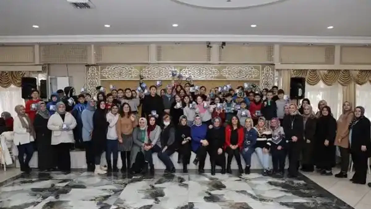 Başkan Işık, ben ve yıldızım etkinliğinde