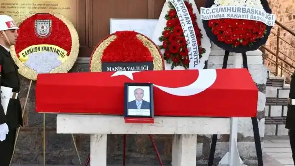 Kıbrıs Gazisi Çelikbilek askeri törenle uğurlandı