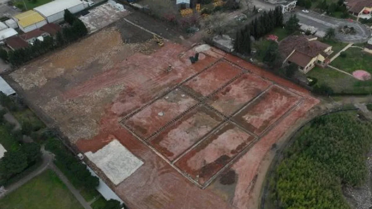 Kocaeli’nin yeni tenis merkezi temele hazırlanıyor