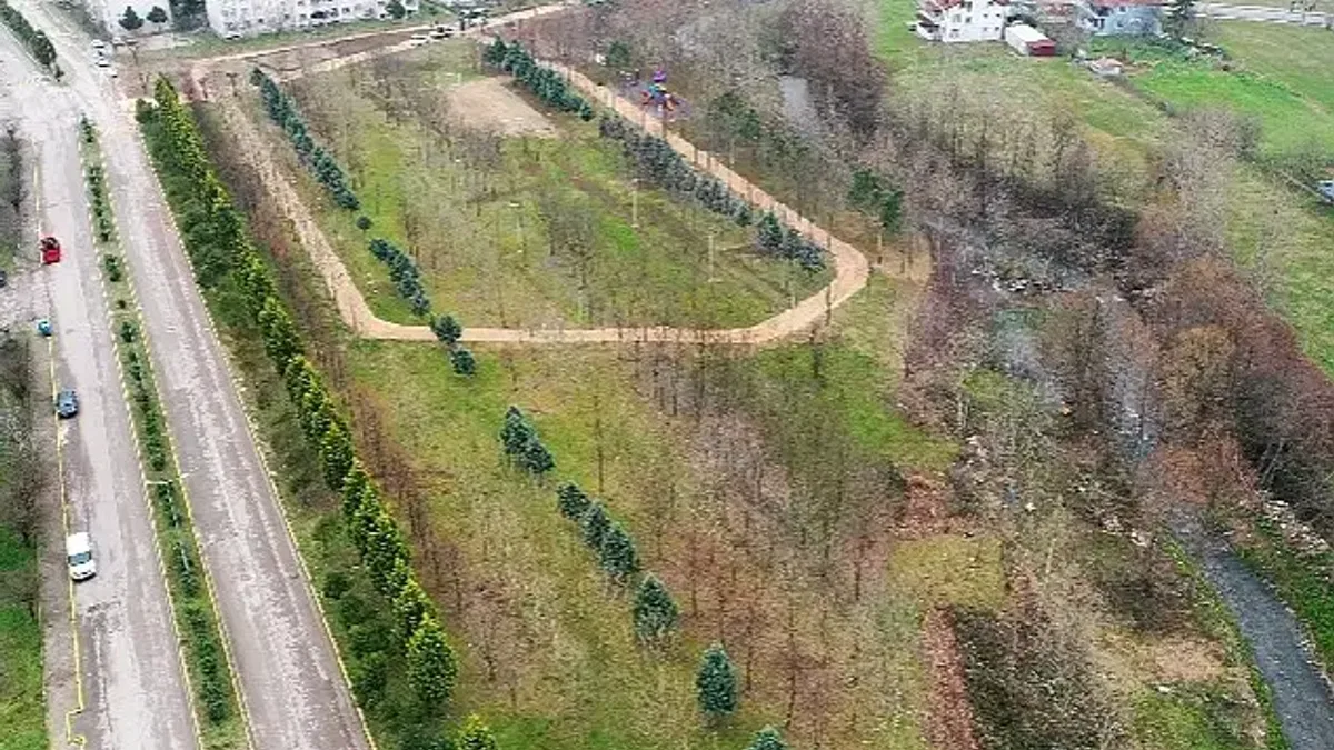Ataşehir mesire alanında sona doğru