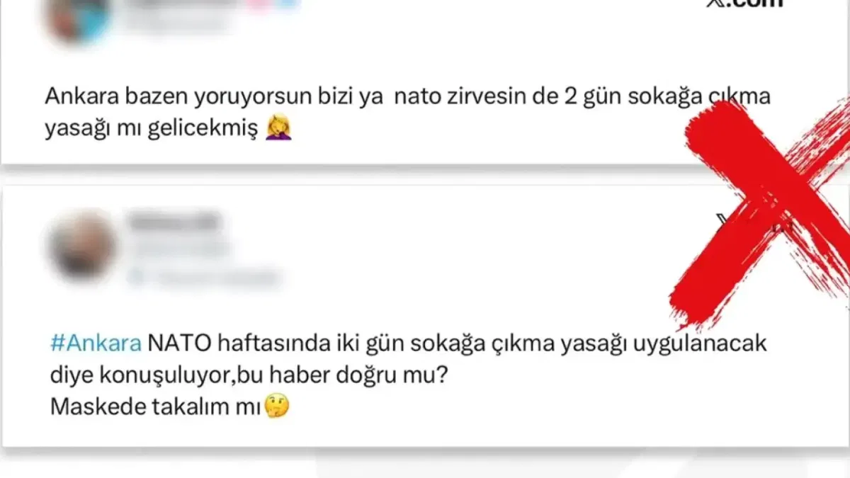 İletişim'den 'Ankara'da sokağa çıkma yasağı' iddialarına yalanlama