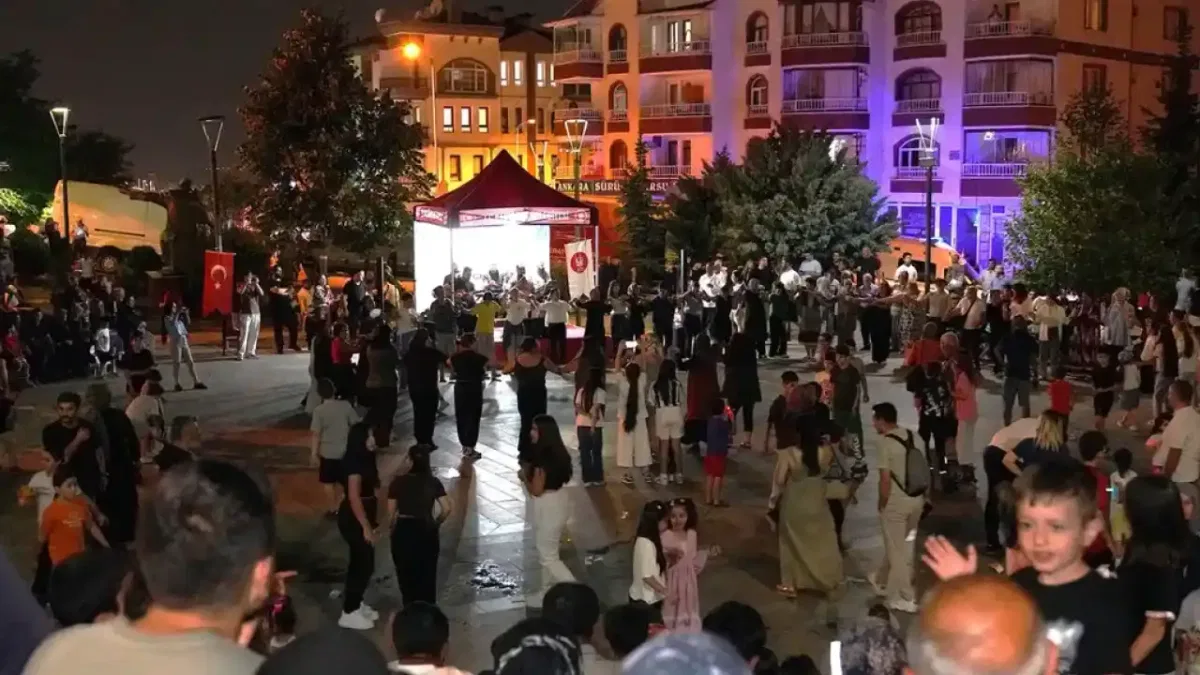 Ankara Keçiören’de müzik ve eğlence dolu akşam