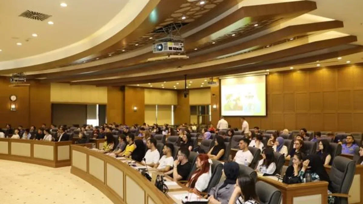 Bursa Büyükşehir'de stajyerler oryantasyon eğitiminde