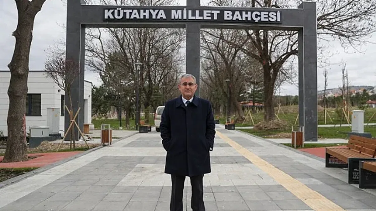 Kütahya'da Millet Bahçesi için geri sayım