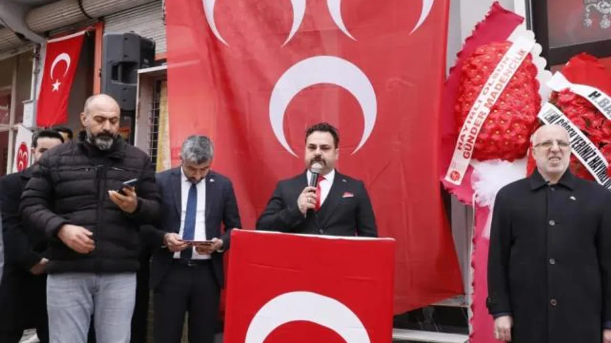 MHP Mardin Yeşilli İlçe Teşkilatı'nın yeni hizmet binası açıldı