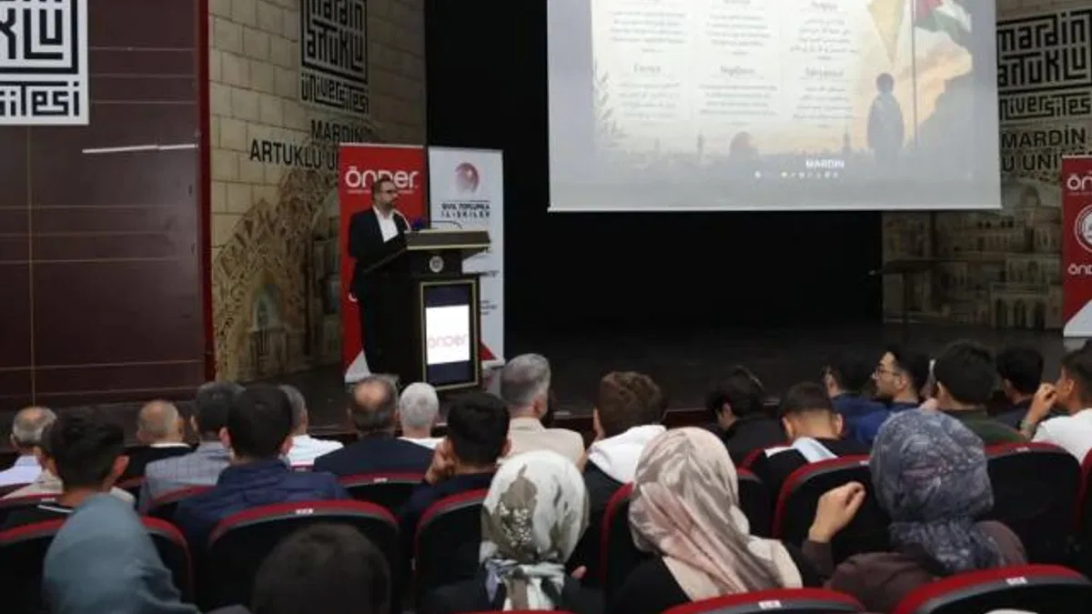 Mardin’de Gazze temalı 6 dilde şiir dinletisi