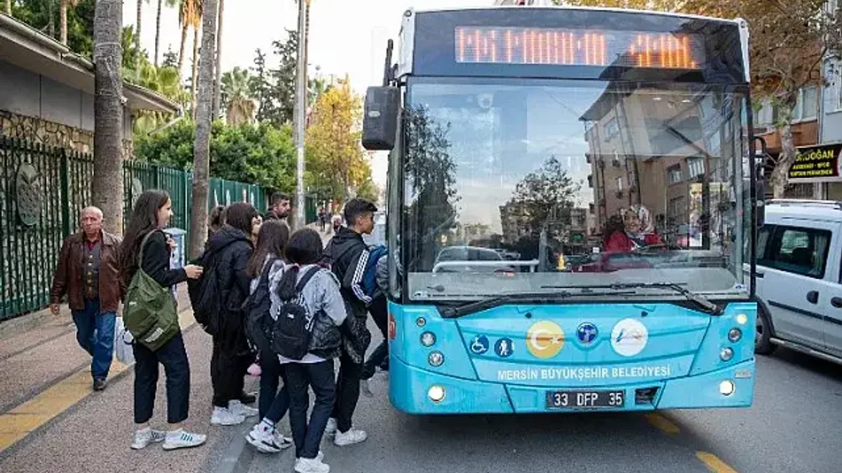 Bu şehirde öğrenciye ulaşım 1 lira