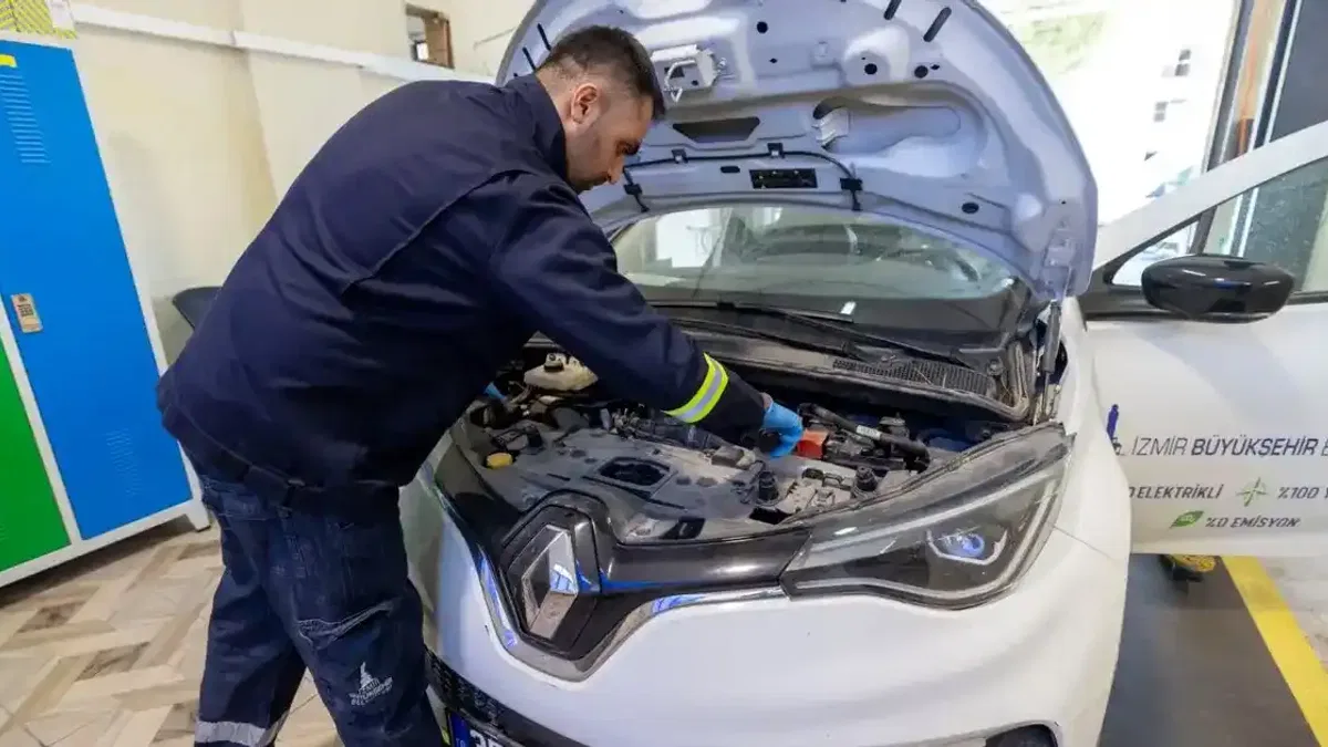 Elektrikli araçta İzmir Büyükşehir modeli