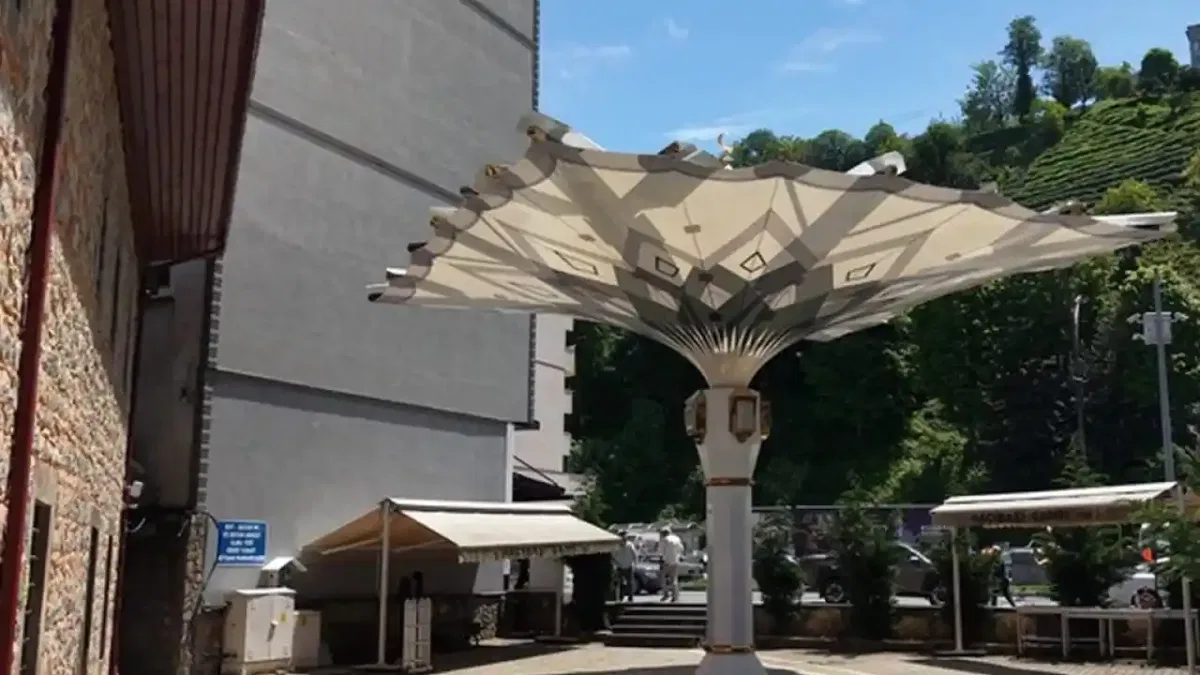 Ekaldes’ten Rize Çayeli'ne 'ters şemsiye' uygulaması