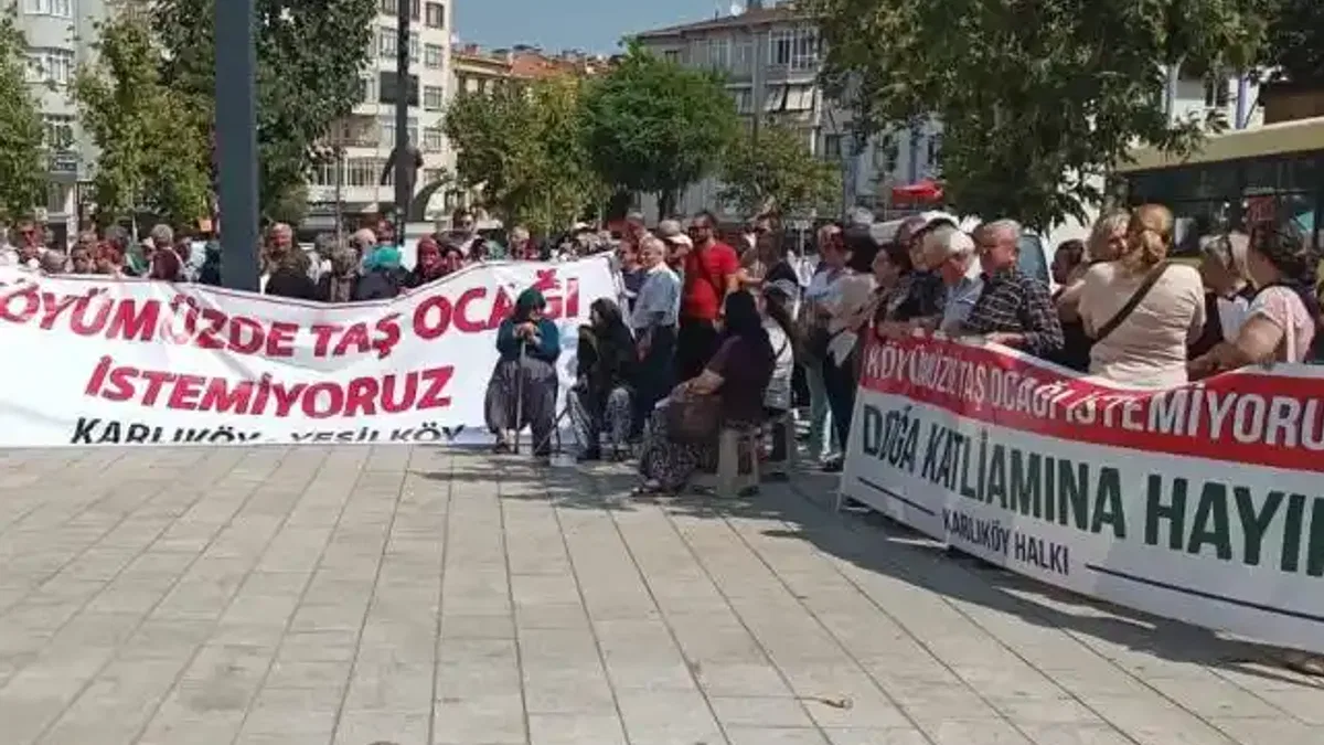 Orman alana taş ocağı! Toplanan imzalar dikkate alınmıyor mu?
