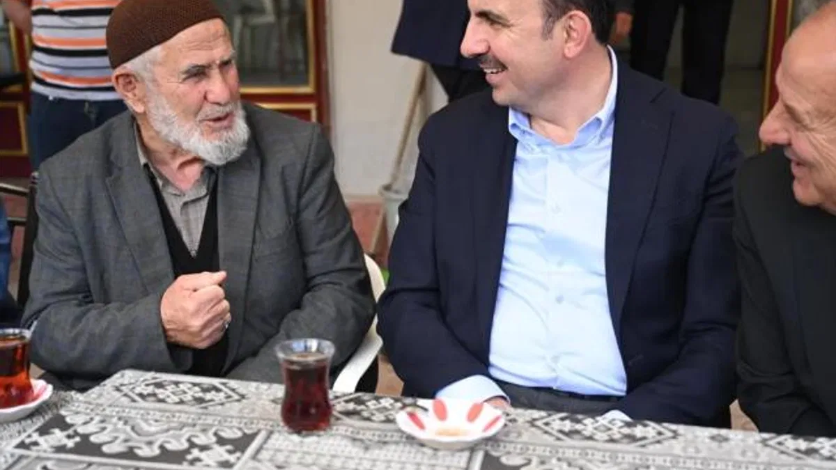 Konya'da Başkan Altay Sarayönü’nde vatandaşlarla buluştu