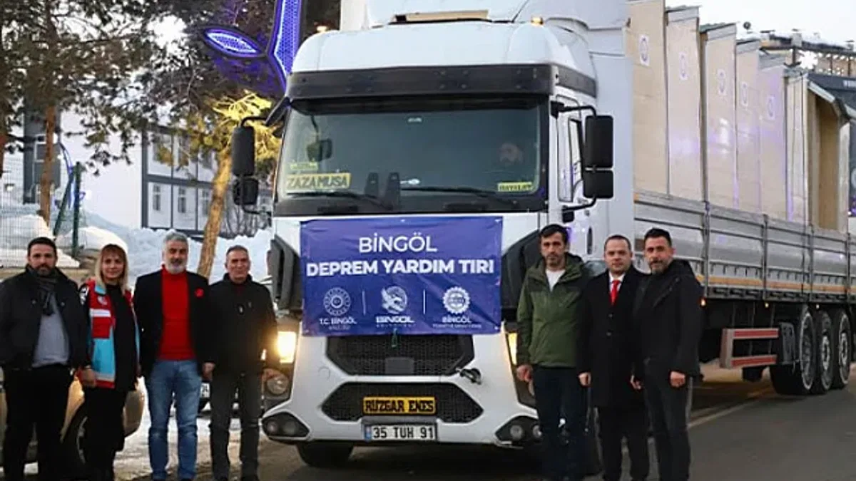 BİNTSO'dan afet bölgesine destek