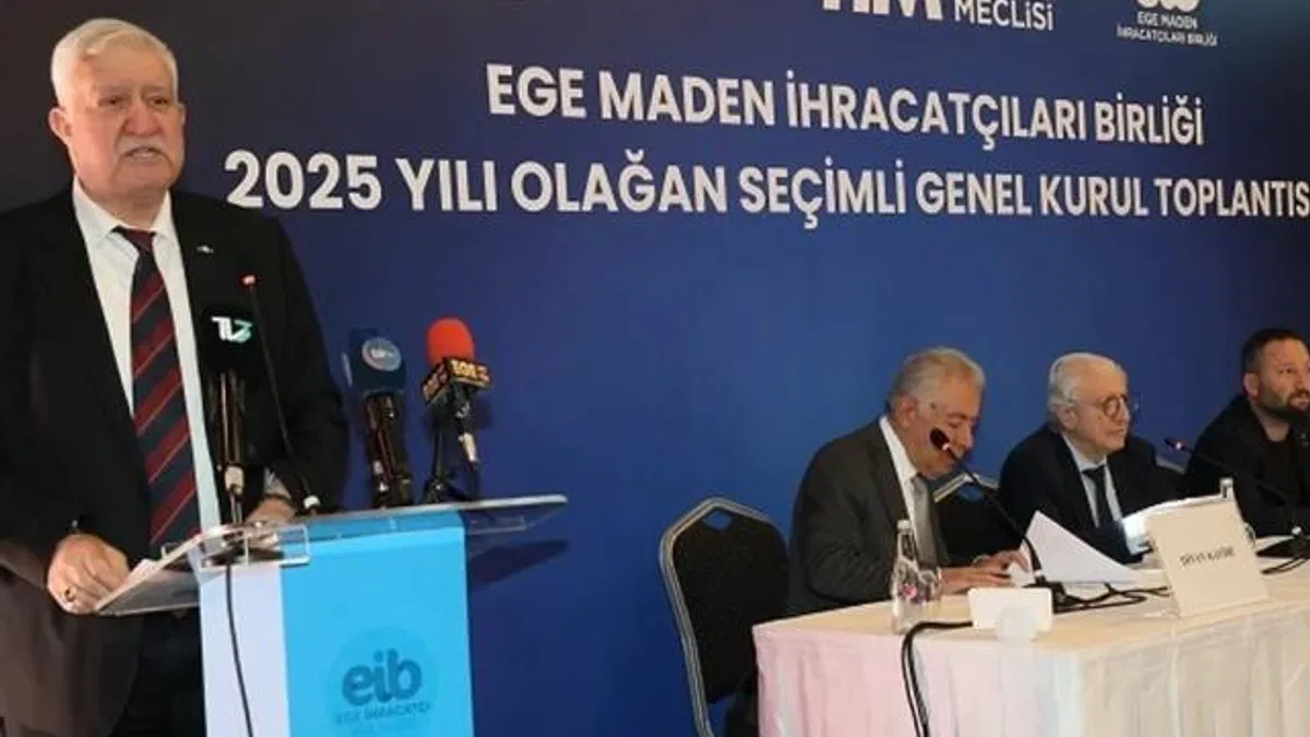Ege Maden İhracatçıları'nda Alimoğlu güven tazeledi