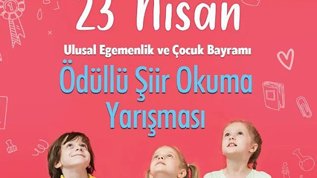 İzmit'ten23 Nisan temalı online şiir yarışması