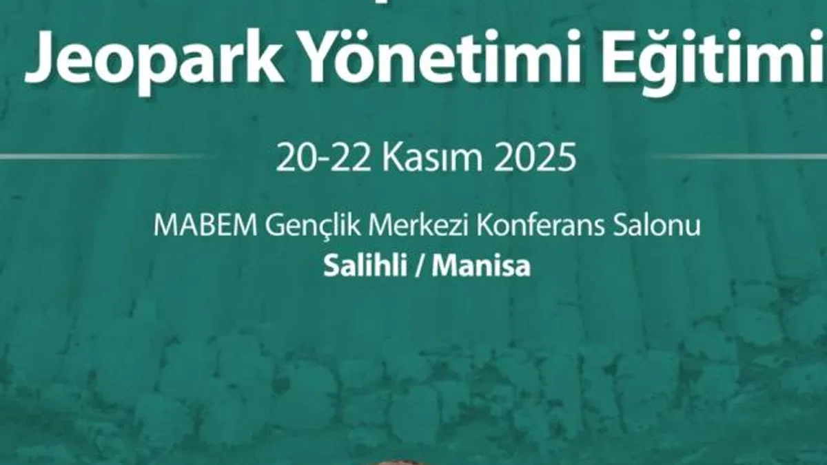 4. Ulusal Jeopark Forumu Manisa’da Toplanıyor