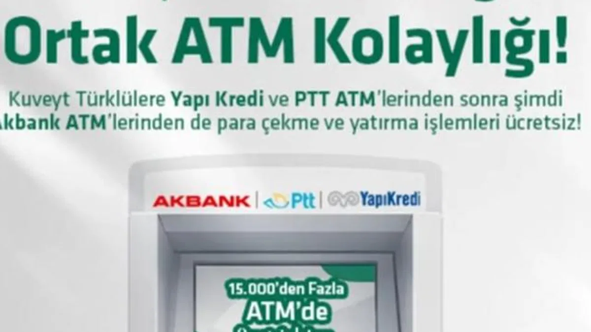 Kuveyt Türk Ortak ATM Ağına Bir Yenisini Daha Ekledi