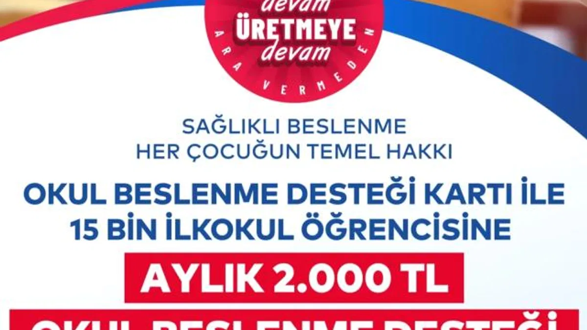 İBB’den İlkokul Öğrencilerine Okul Beslenme Desteği
