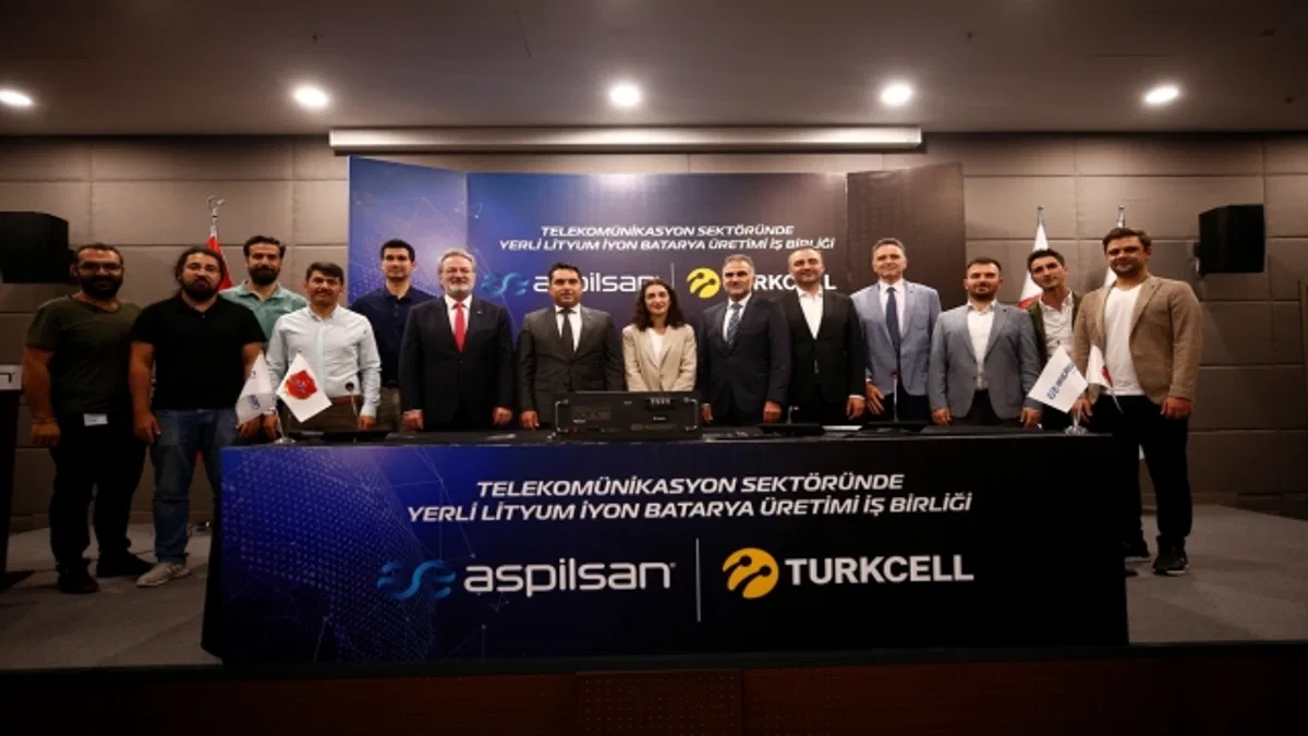 Aspilsan'ın ürettiği bataryalar Turkcell altyapısında kullanılacak