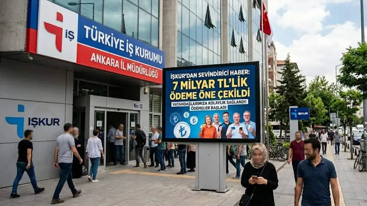İŞKUR'dan 7 milyar TL'lik ödeme öne çekildi