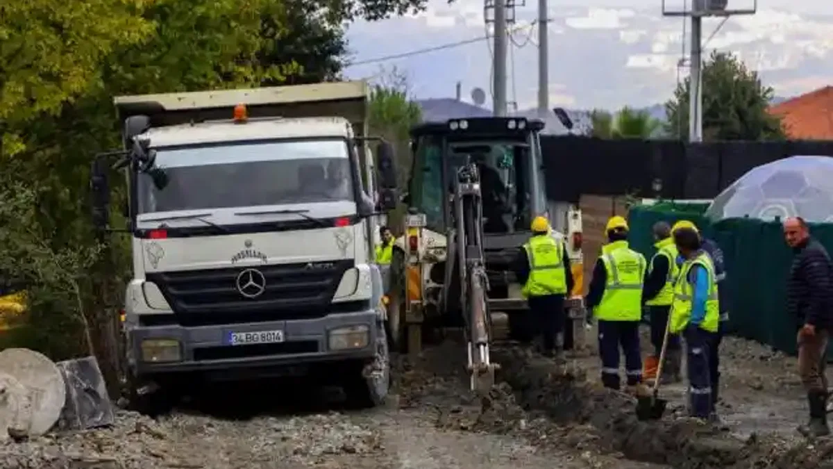 Sakarya'da Hacımercan ve Uzunkum’a bin 200 metrelik yeni atıksu hattı