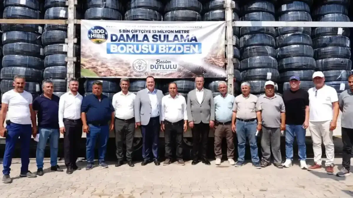 Manisa'da Alaşehirli 1.159 çiftçiye destek