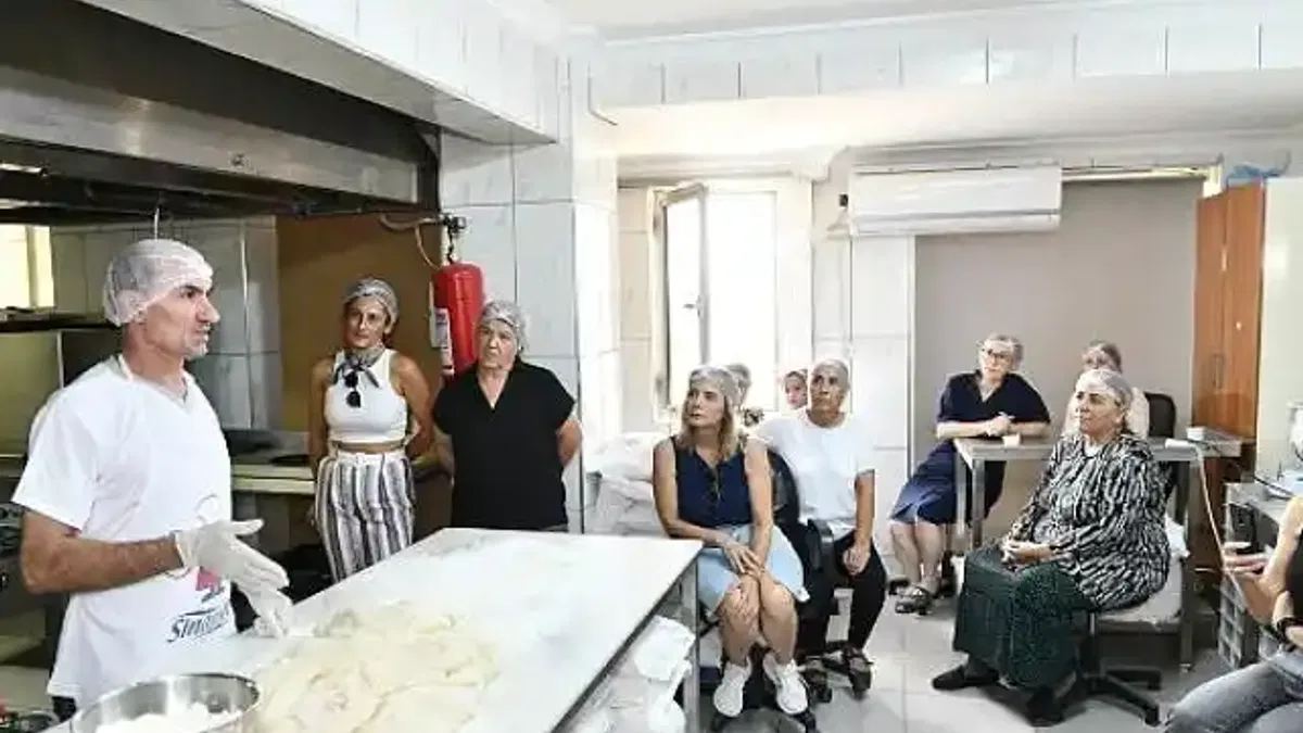 Çiğli'de Ciabatta Ekmek Atölyesi düzenlendi