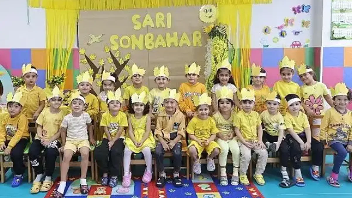 Konaklı minikler "Sarı Sonbahar" ile hem eğlendi hem öğrendi
