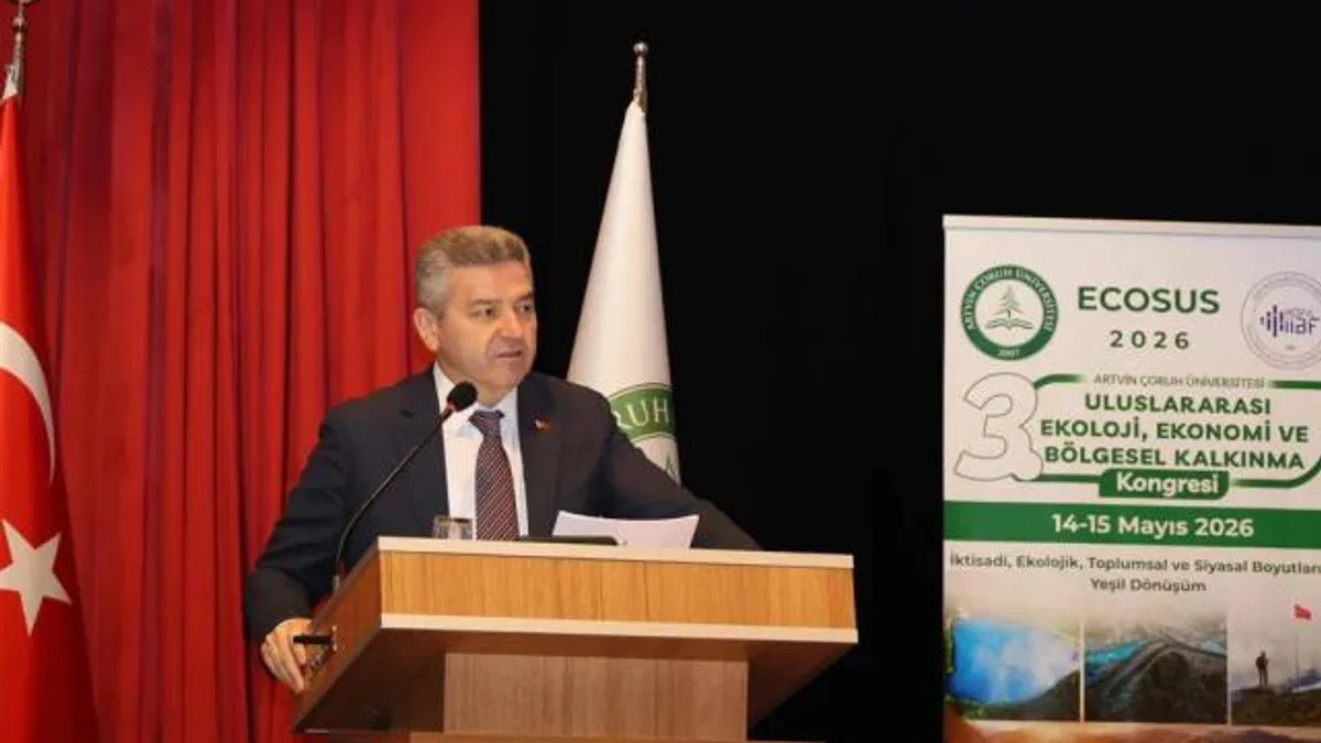 Artvin'de ECOSUS 2026 Kongresi başladı