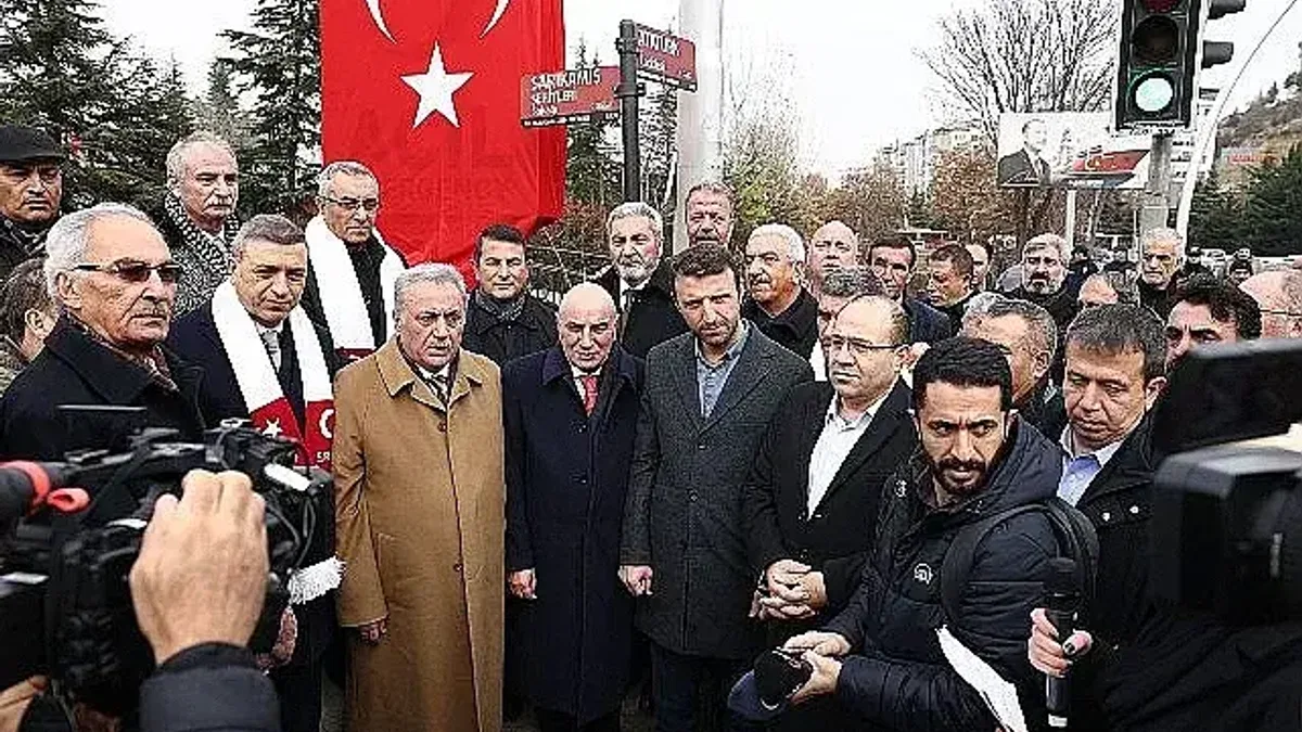 Sarıkamış Şehitleri Keçiören'de Anıldı