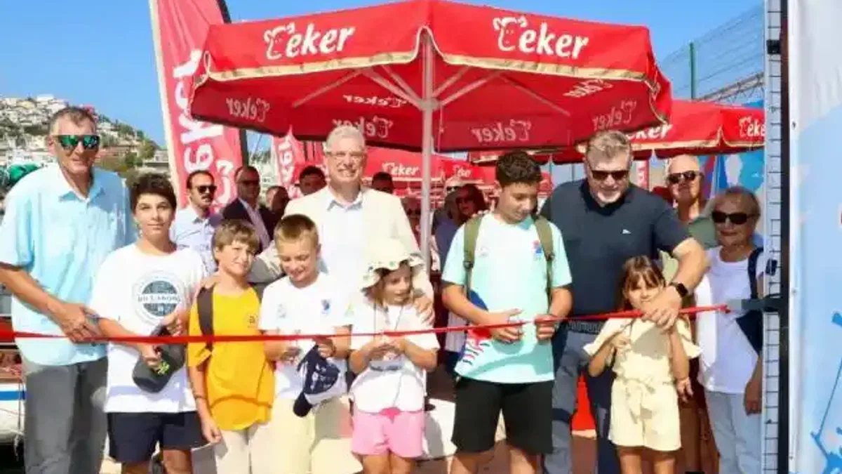Geleceğin yelken sporcuları Mudanya'da yetişecek