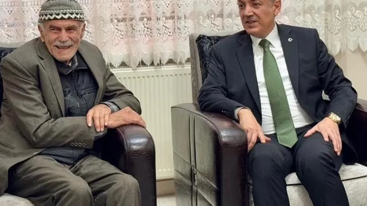 Mardin Valisi'nden Şeyhmus Amca'ya ziyaret