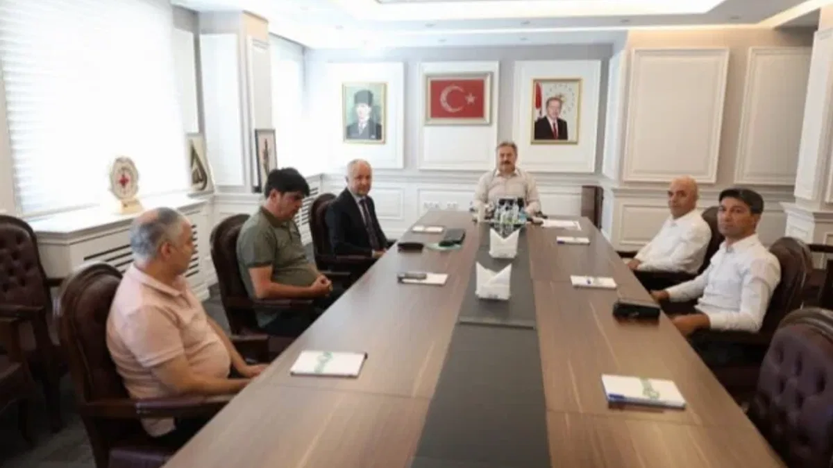 Kayseri Melikgazi'de kadastro toplantısı