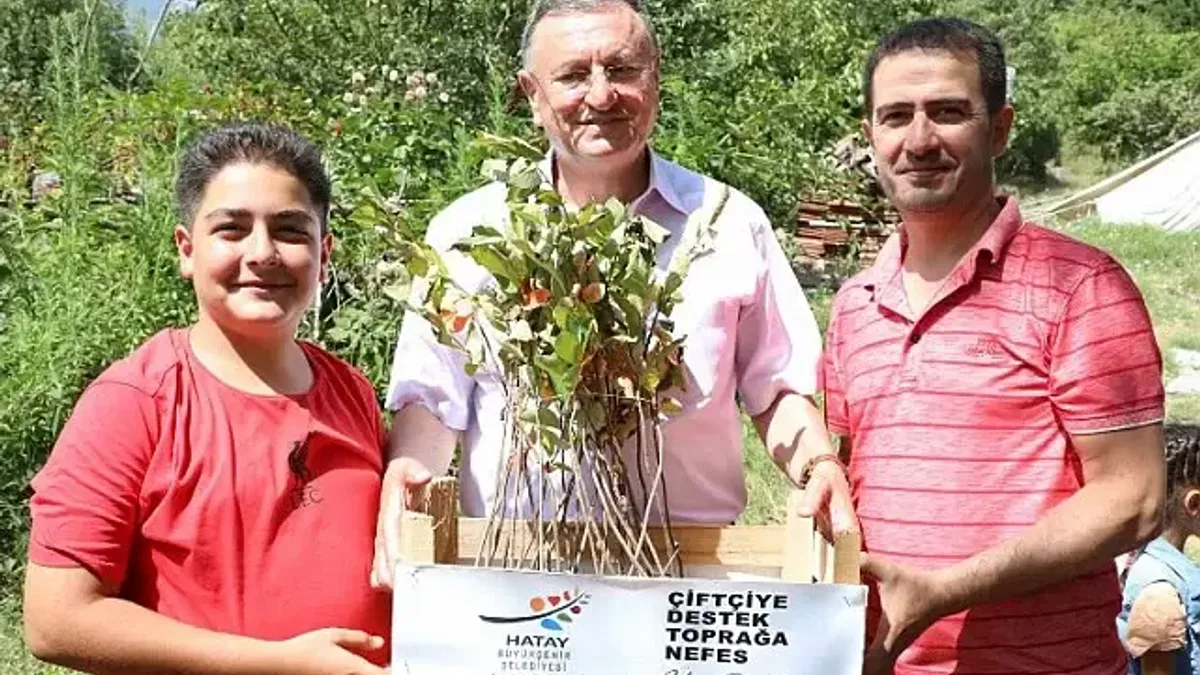 Hatay'da 'çiftçiye destek toprağa nefes'e devam