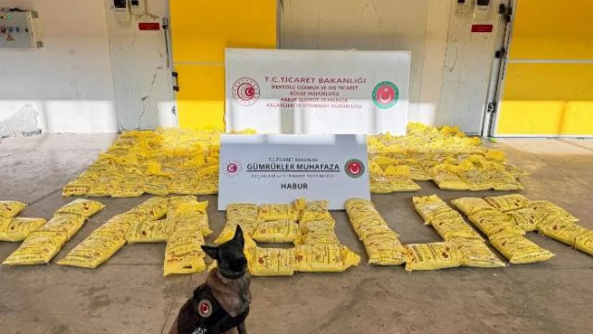 Gümrük'ten yeni bir rekor yakalama daha! Tek seferde en yüksek eroin!