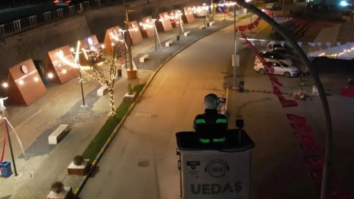 UEDAŞ’tan Yeni Yılda Kesintisiz Enerji Mesaisi