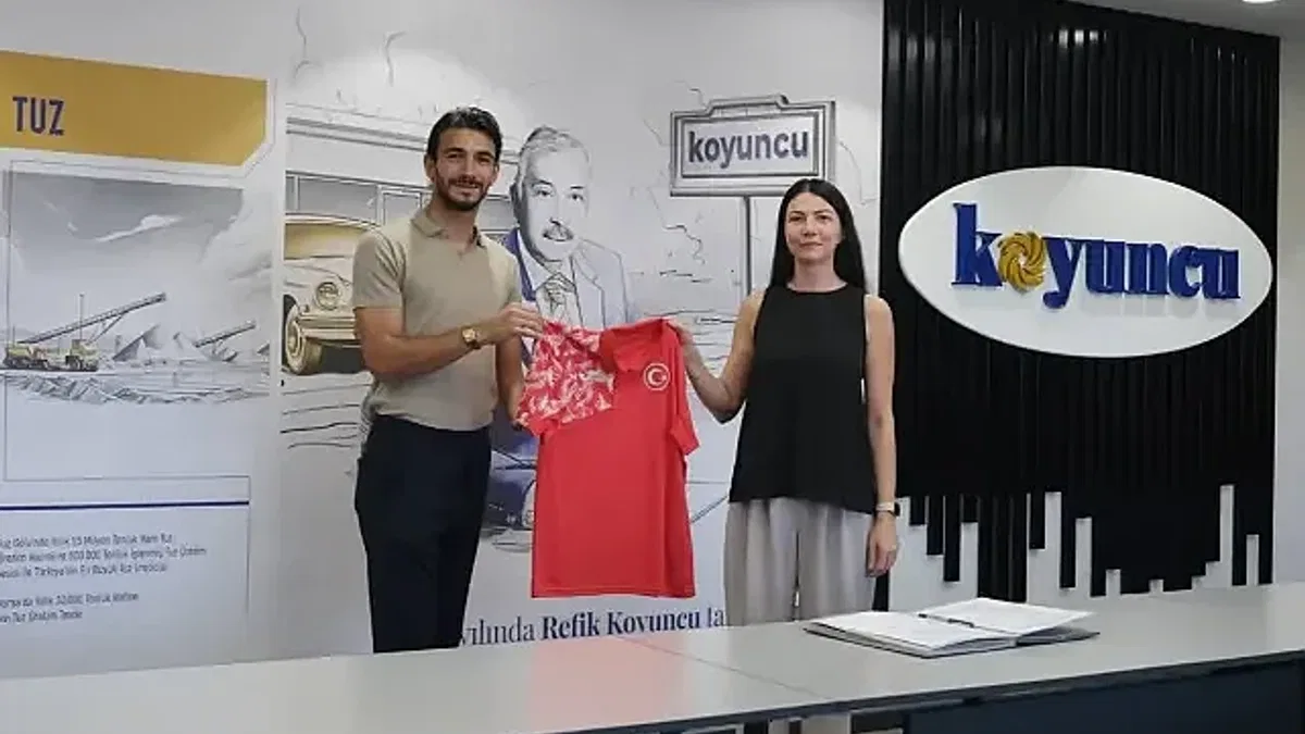 Koyuncu Grup, Milli Sporcu Abdullah Ilgaz ile sponsorluk anlaşmasını yeniledi